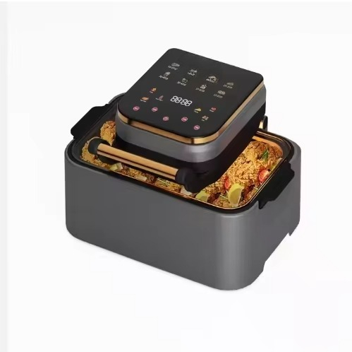 Home Cooking In French - Forno digital quadrado elétrico moderno, 12l,