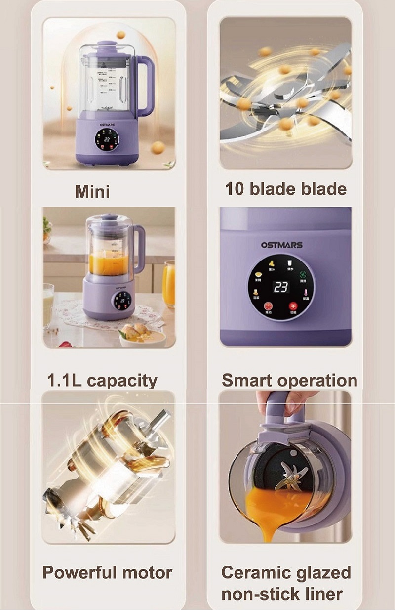 600w casa máquina de leite soj - Home Cooking Electric avaliação e preço