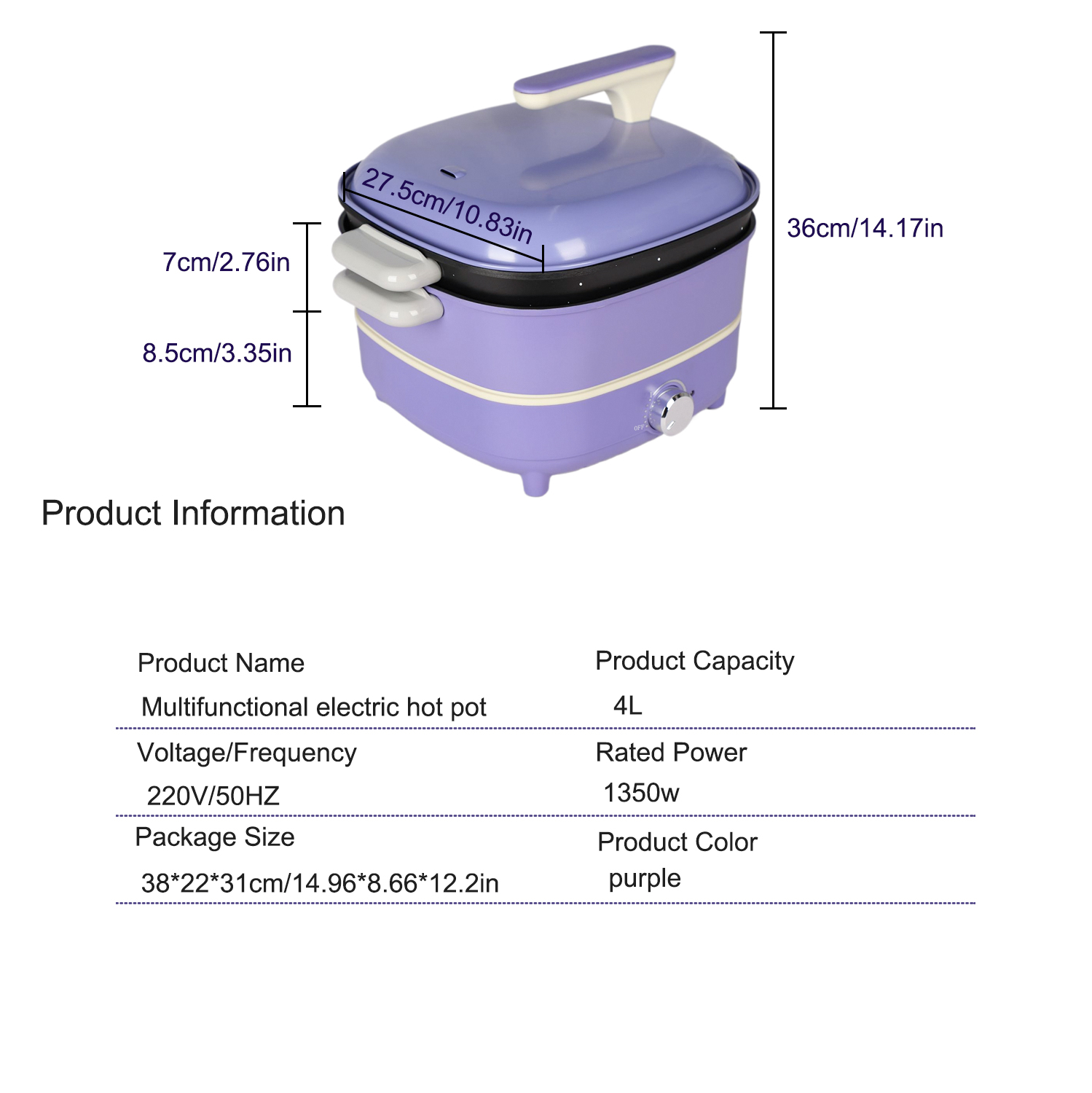 Panela Elétrica Multifuncional - Home Cooking Electric avaliação e preço