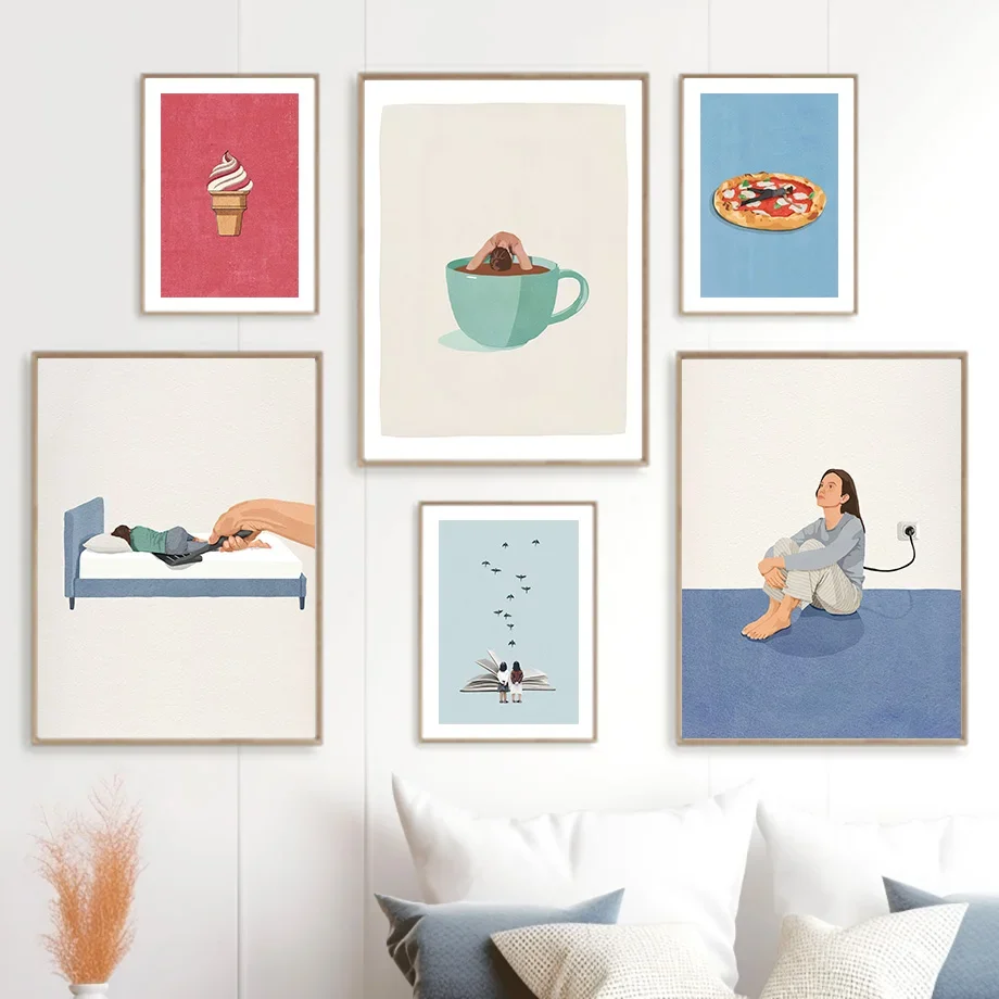 Pôster de Arte em Tela com Tem - Home Cooking Reading avaliação e preço