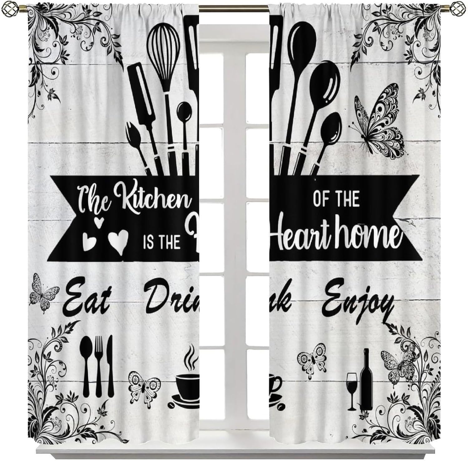 Cortinas Rústicas Estilo Fazen - Home Cooking In French avaliação e preço